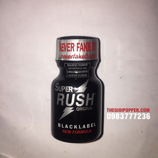 Popper Super Rush Black Label